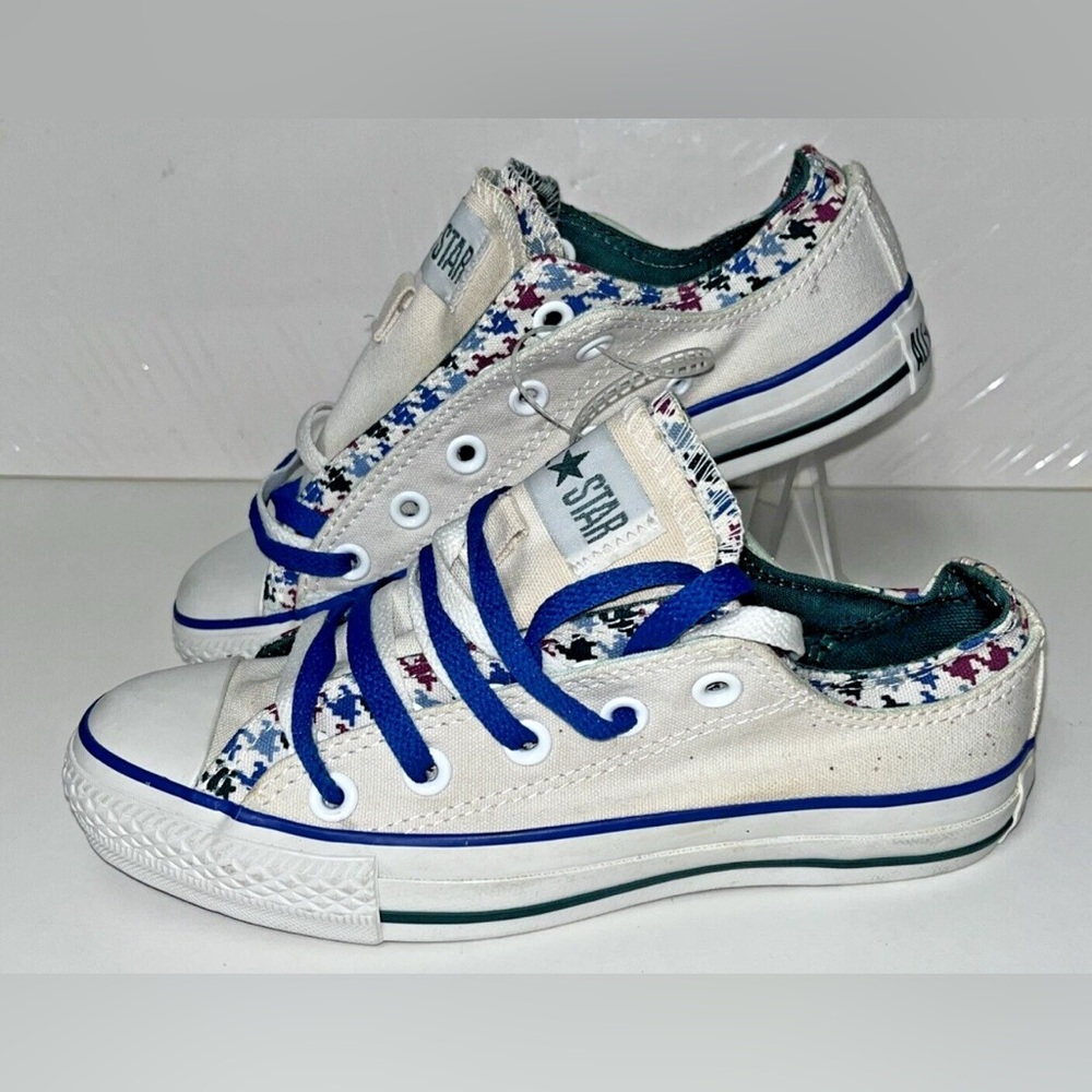 CONVERSE All Star Chuck Taylor Doubled Lined Shoes; White Multi ,Unisex